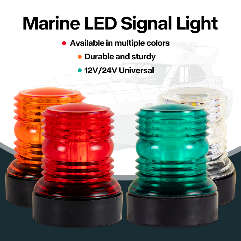 12V Marine LED Anchor Light Wa - Fishing Boat Navigation Light 评论和价格