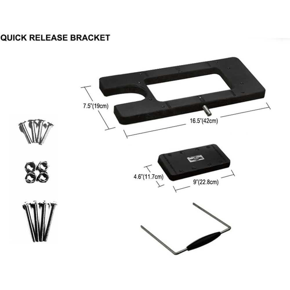 Quick Release Bracket for Elec - Fishing Boat Trolling Motor 评论和价格
