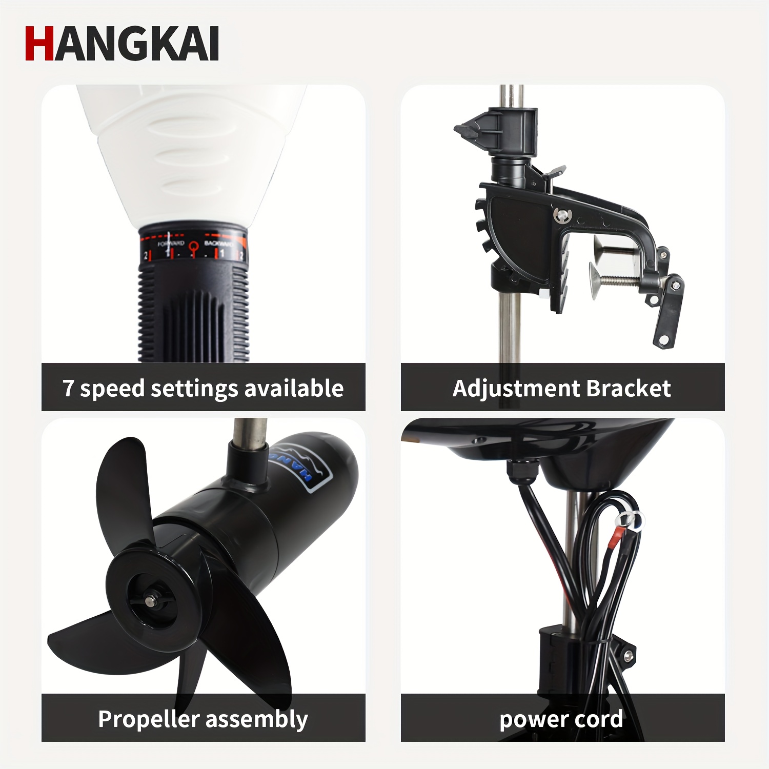 KOETSU HANGKAI 55/65 LBS Thrus - Fishing Boat Outboard Motor 评论和价格