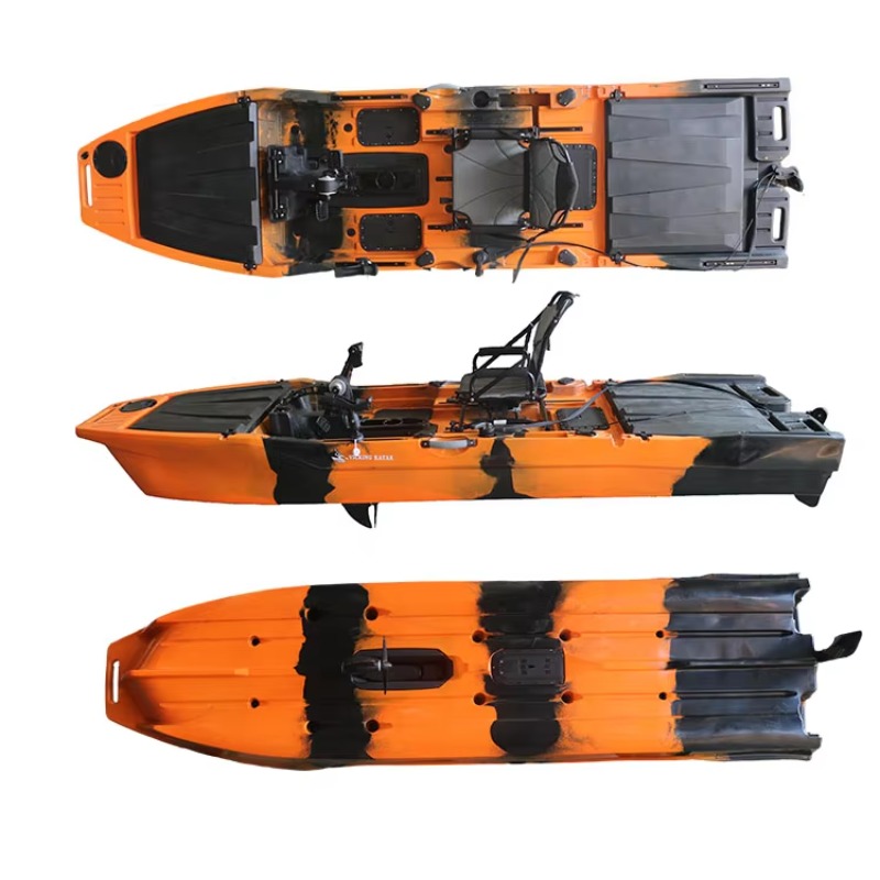 Vicking 12.6FT Single Kayak Pe - Fishing Boat Trolling Motor 评论和价格