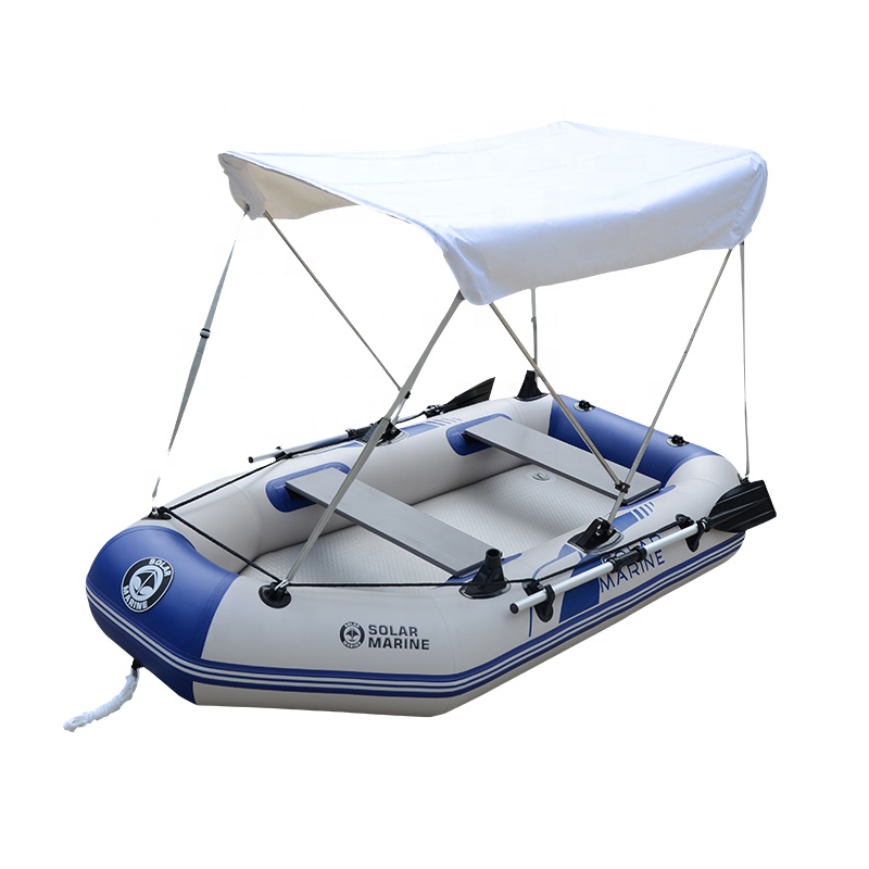4 Person PVC Inflatable Air Ma - Fishing Boat Outboard Motor 评论和价格