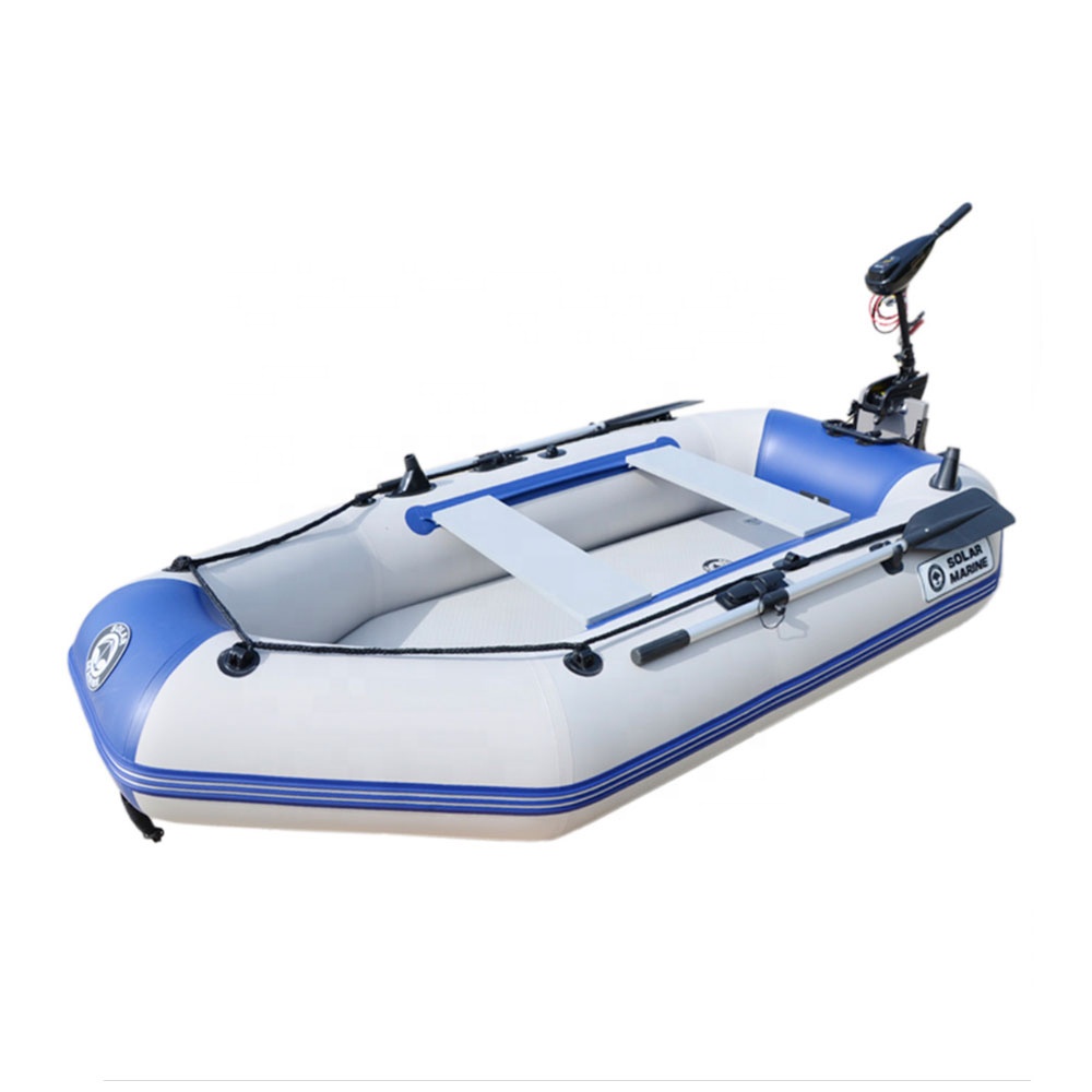 4 Person PVC Inflatable Air Ma - Fishing Boat Outboard Motor 评论和价格