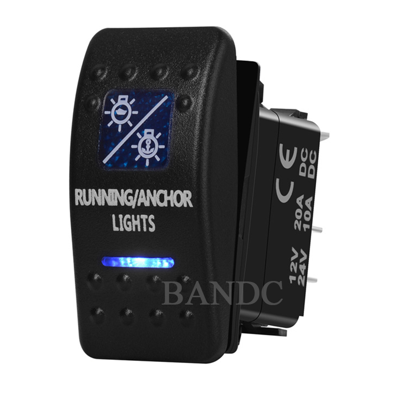 Blue Led Running/Anchor Light  - Fishing Boat Navigation Light 评论和价格