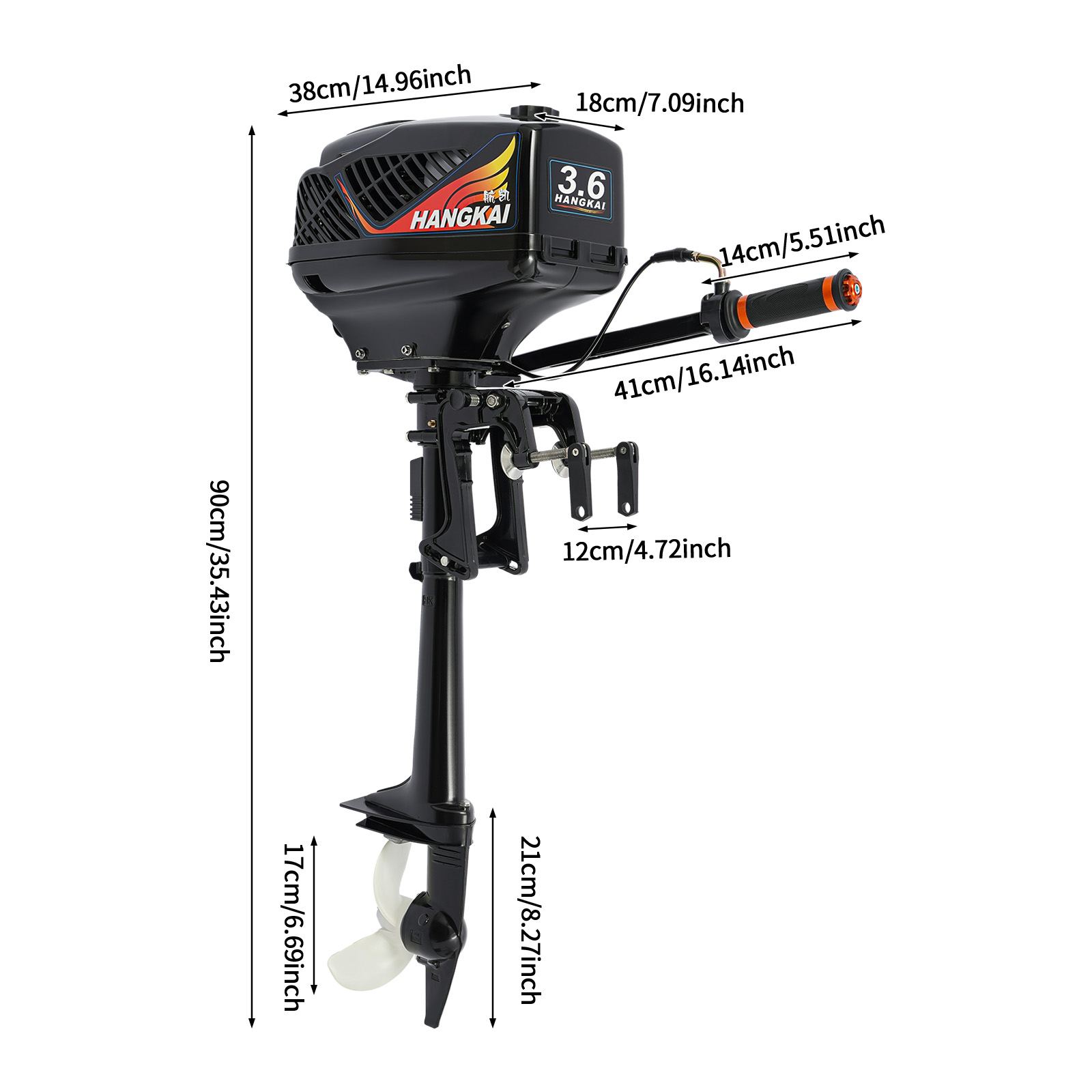 Outboard Motor, Gasoline Outbo - Fishing Boat Outboard Motor 评论和价格