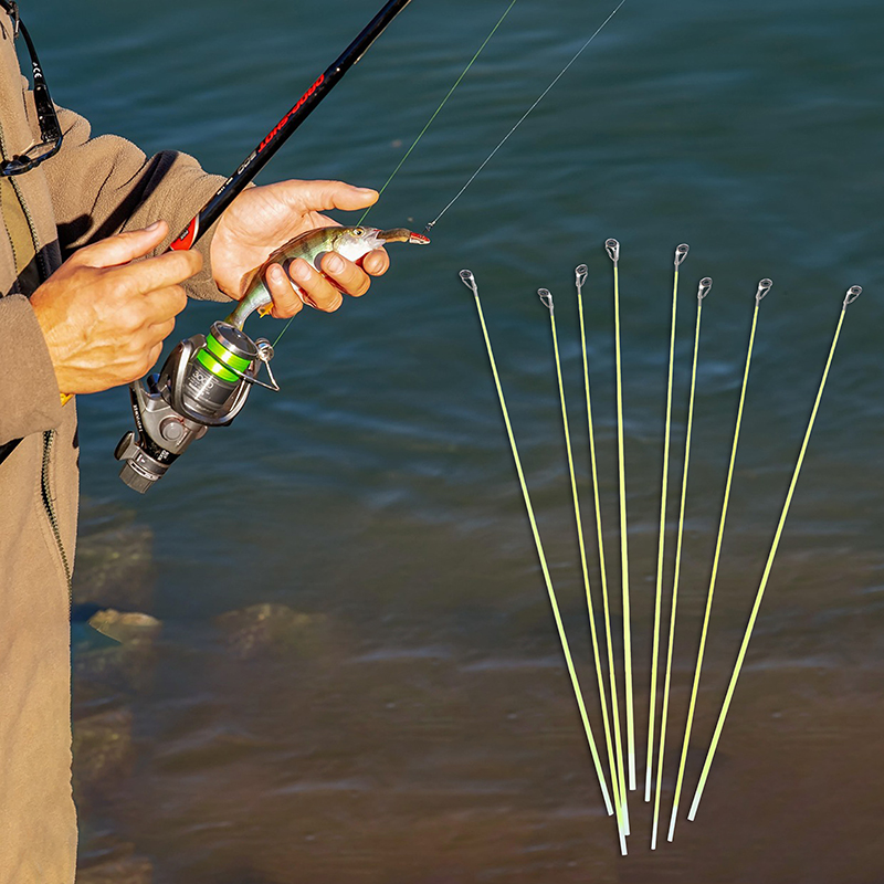 5Pcs 42CM Boat/Raft Rod Tip Sp - Fishing Boat Fiberglass 评论和价格