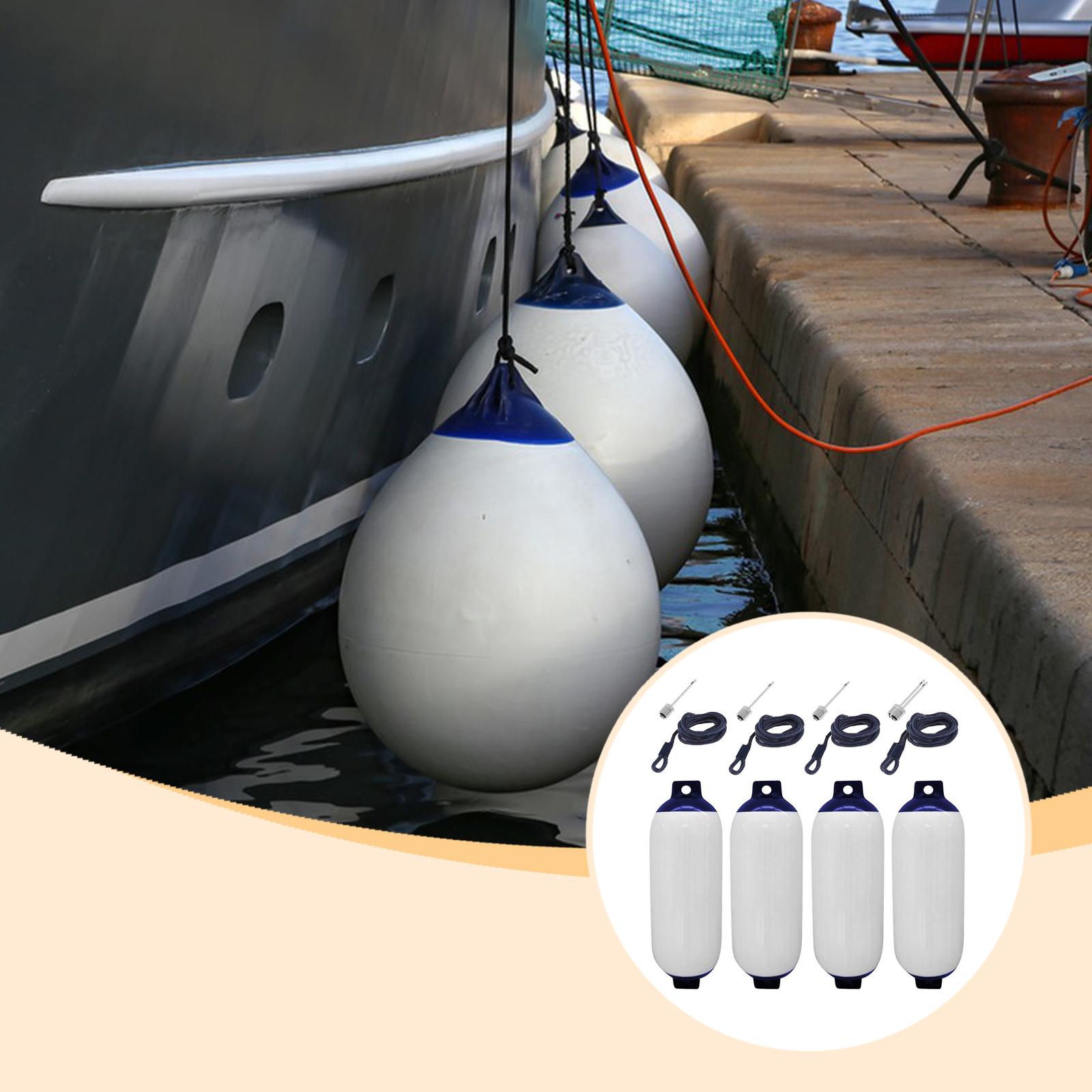 4Pcs Boat Fenders, Boat Access - Fishing Boat Paddle 评论和价格